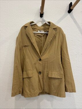 storets Lightweight Tan Relaxed Blazer